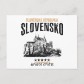 Slowakije Briefkaart (Voorkant)