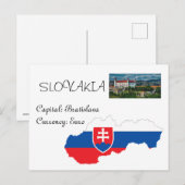 Slowakije Briefkaart (Voorkant / Achterkant)