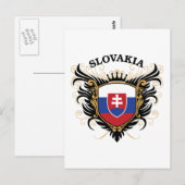 Slowakije Briefkaart (Voorkant / Achterkant)