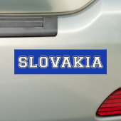 Slowakije Bumpersticker (Op auto)
