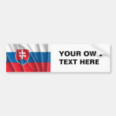 SLOWAKIJE BUMPERSTICKER (Voorkant)