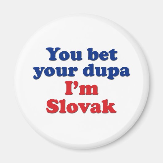 Slowakije Dupa 1 Magneet (Voorkant)