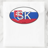 Slowakije Euro Sticker (Tas)