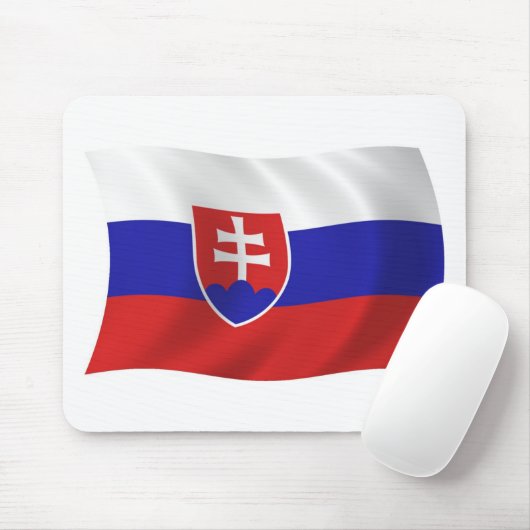 Slowakije Flag Mousepad Muismat (Met muis)