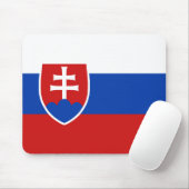 Slowakije Flag Mousepad Muismat (Met muis)
