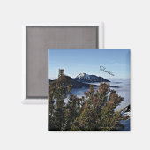 Slowakije in de winter magneet (Voorkant / Achterkant)