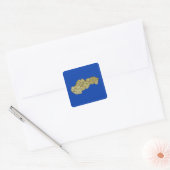 Slowakije Kaart Sticker (Envelop)