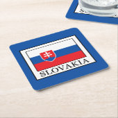 Slowakije Kartonnen Onderzetters (Schuin)