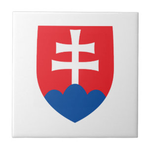 slowakije land wapen wapenschild symbool embleem k tegeltje