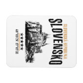 Slowakije Magneet (Horizontaal)