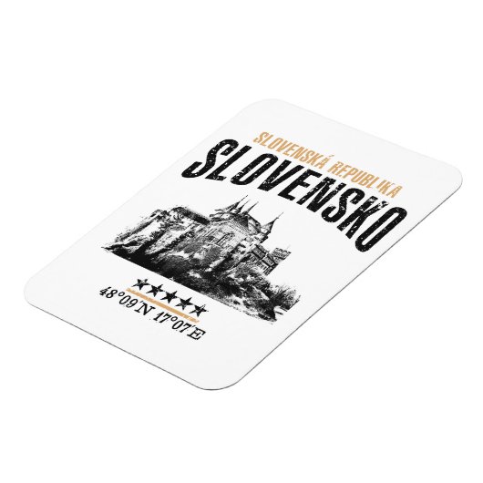 Slowakije Magneet (Linkerzijde)