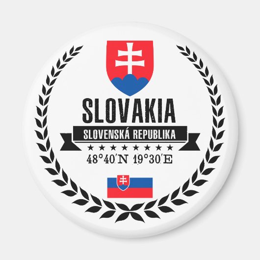 Slowakije Magneet (Voorkant)