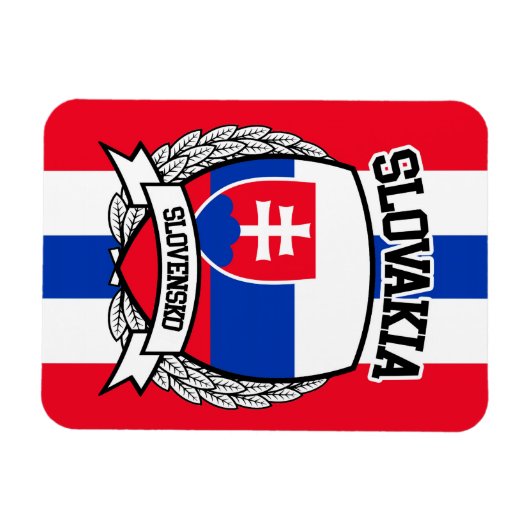 Slowakije Magneet (Horizontaal)