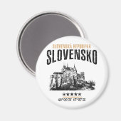 Slowakije Magneet (Voorkant / Achterkant)