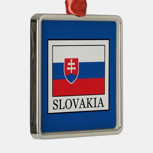 Slowakije Metalen Ornament (Rechts)