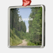 Slowakije Metalen Ornament (Links)