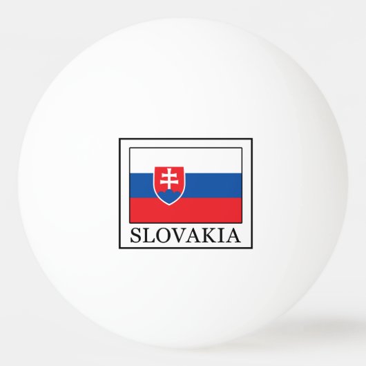Slowakije Pingpongbal (Voorkant)