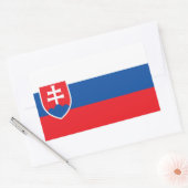 SLOWAKIJE RECHTHOEKIGE STICKER (Envelop)