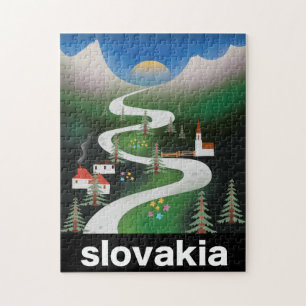 Slowakije reisposter legpuzzel
