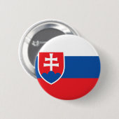 slowakije ronde button 5,7 cm (Voorkant /achterkant)