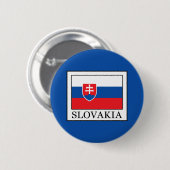 Slowakije Ronde Button 5,7 Cm (Voorkant /achterkant)