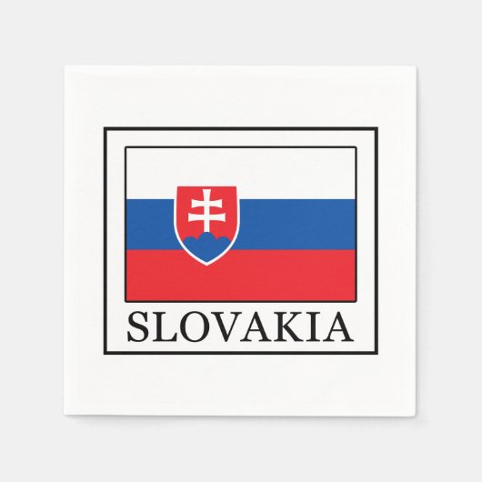 Slowakije Servetten (Voorkant)
