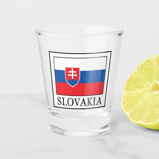 Slowakije Shot Glas (Voorkant)