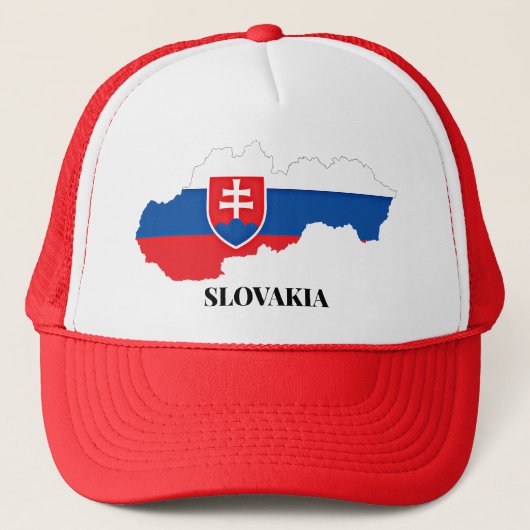 SLOWAKIJE SILHOUET, GEËTIKETTEERD, TRUCKER PET (Voorkant)