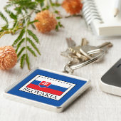 Slowakije Sleutelhanger (Zijkant)