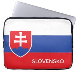 Slowakije Slowaakse vlag embleem Europa Laptop Sleeve