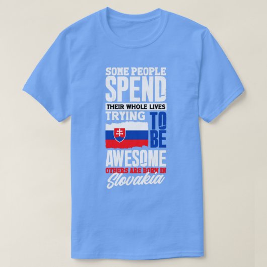 Slowakije Slowakije Slowakije: Vlaggenprijsopgave2 T-shirt (Design voorkant)