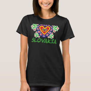 Slowakije souvenir voor mannen vrouwen t-shirt