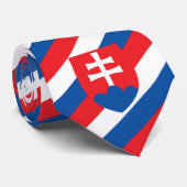 Slowakije Stropdassen, mode Slowakije Vlaggenbedri Stropdas (Opgerold)