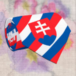 Slowakije Stropdassen, mode Slowakije Vlaggenbedri Stropdas<br><div class="desc">Stropdas: Patriottische Slowakije mode strepen met wapenschild & Slowaakse bedrijfsontwerp - liefde voor mijn land,  kantoor,  reizen,  nationale patriotten / sportfans</div>