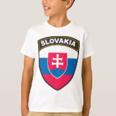 Slowakije T-shirt (Voorkant)