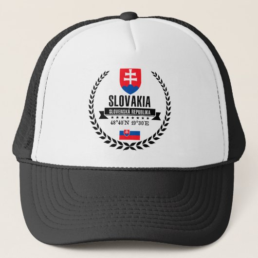 Slowakije Trucker Pet (Voorkant)