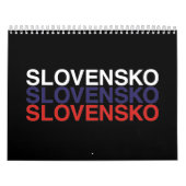 SLOWAKIJE Vlag Kalender (Hoes)