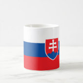 Slowakije Vlag Keramische Koffie Mok (Center)