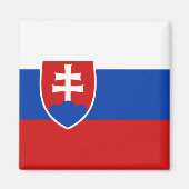 Slowakije vlag Magnet (Voorkant)