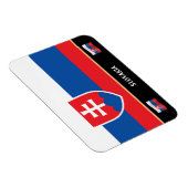 Slowakije Vlag & reizen Slowakije/Slowakije Magneet (Rechterzijde)