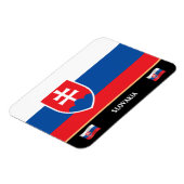 Slowakije Vlag & reizen Slowakije/Slowakije Magneet (Linkerzijde)