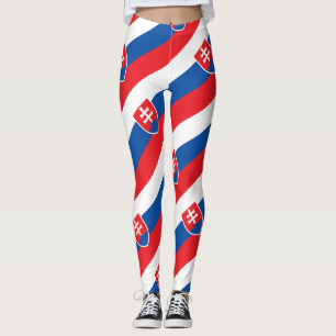 Slowakije vlag Slowaaks patriottisch Leggings