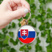 Slowakije vlag Spaans natiesymbool Sleutelhanger (Hand)