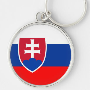 Slowakije vlag Spaans natiesymbool Sleutelhanger