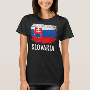 - slowakije vlag voor slowakije t-shirt