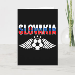 Slowakije Voetbalfans Jersey - Slowaakse Vlag Voet Kaart