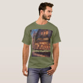 SlowBar Brookstone Square fictieve bar T-shirt (Voorkant volledig)