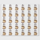 slowbrew koffiesleuf cadeaupapier (Vlak)