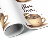 slowbrew koffiesleuf cadeaupapier (Rol Hoek)