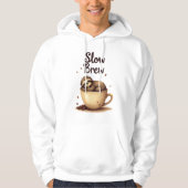 slowbrew koffiesleuf hoodie (Voorkant)